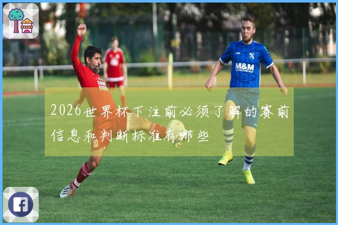 2026世界杯下注前必须了解的赛前信息和判断标准有哪些