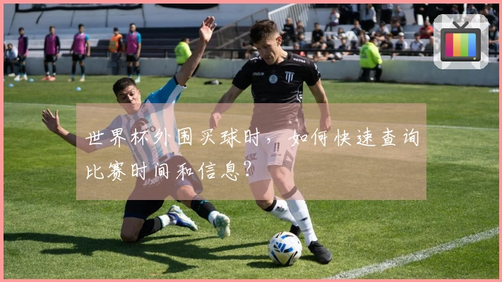 世界杯外围买球时，如何快速查询比赛时间和信息？